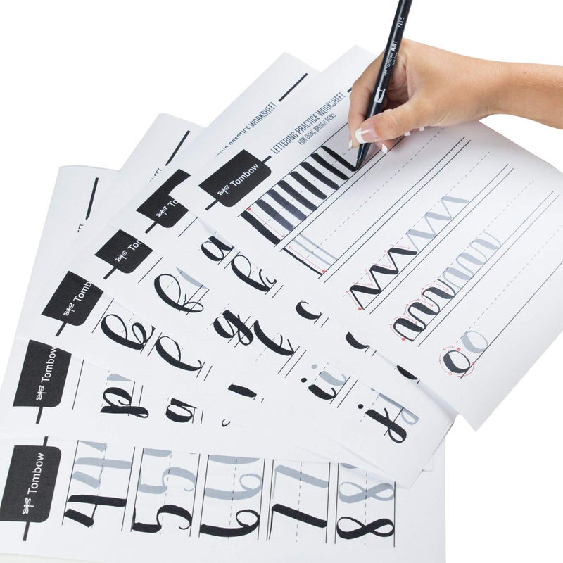 Tombow 56190 Beginner Lettering Set. Includes Essential Tools to Start Hand Lettering - Image 5